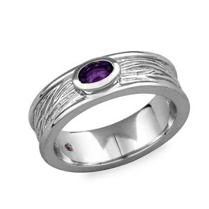 Elle ambrosia 925 amethyst ring